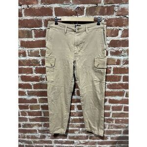 Levis Mens Brown Cargo Pants Size 34 x 32